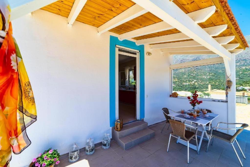 Ferienwohnung Emmanuela House With Garden & Sea View - Triopetra Exterior foto