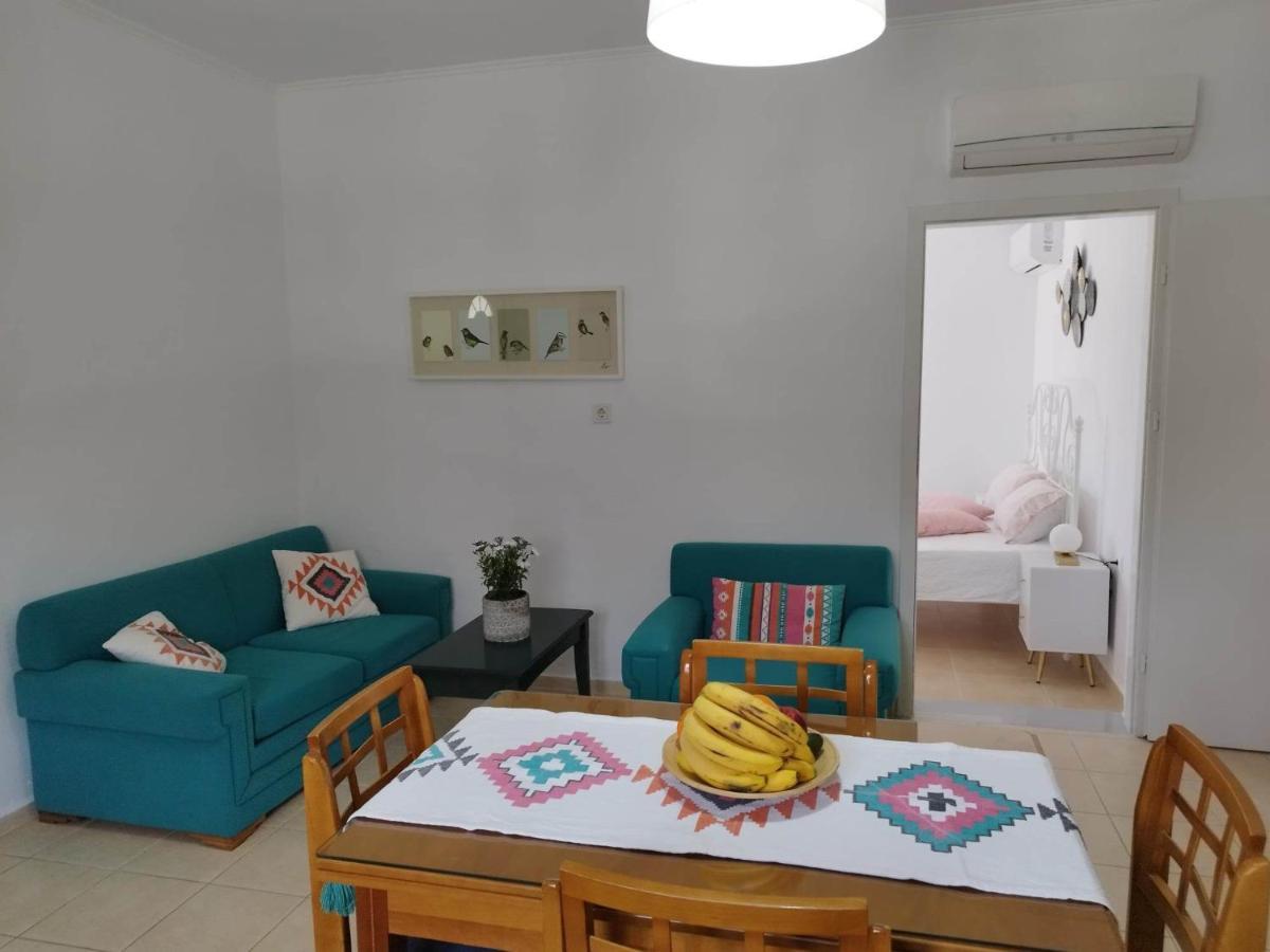 Ferienwohnung Emmanuela House With Garden & Sea View - Triopetra Exterior foto