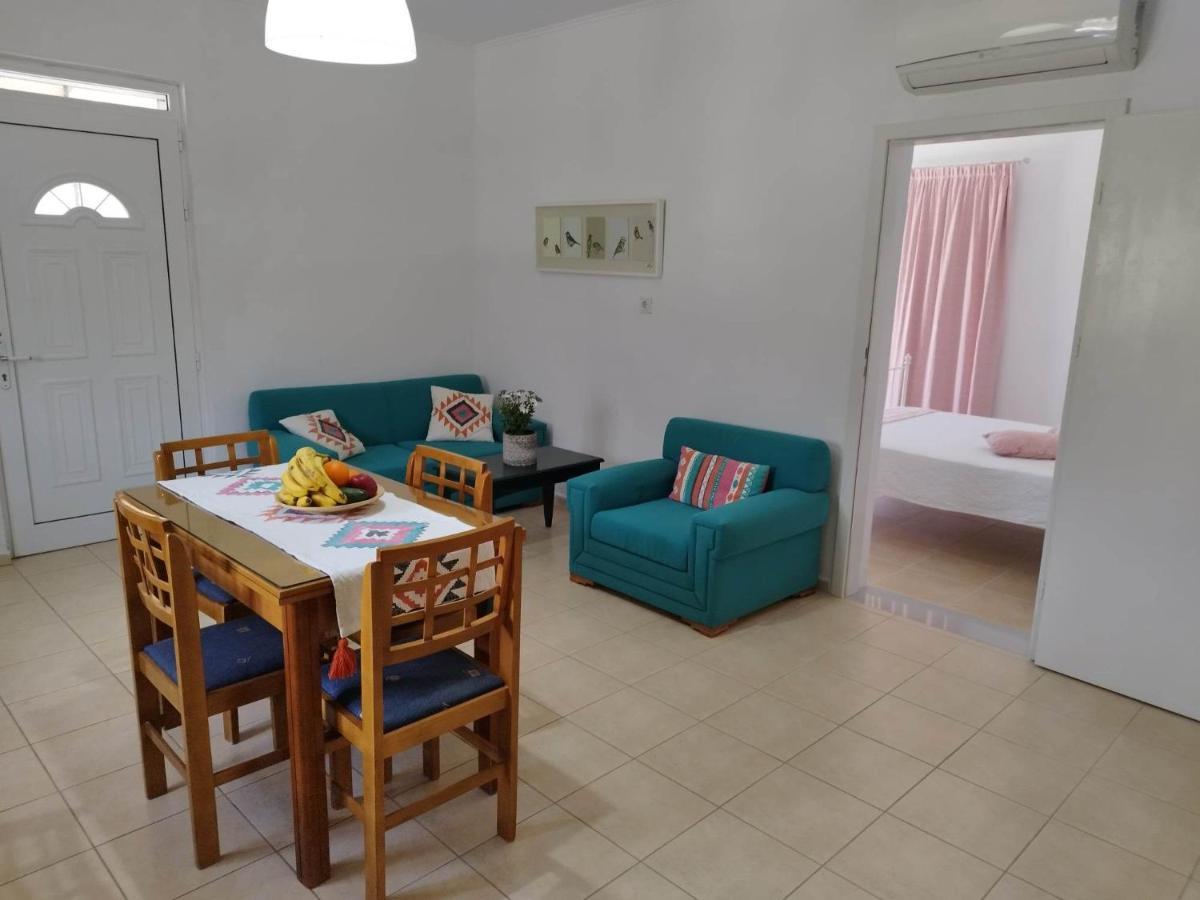 Ferienwohnung Emmanuela House With Garden & Sea View - Triopetra Exterior foto