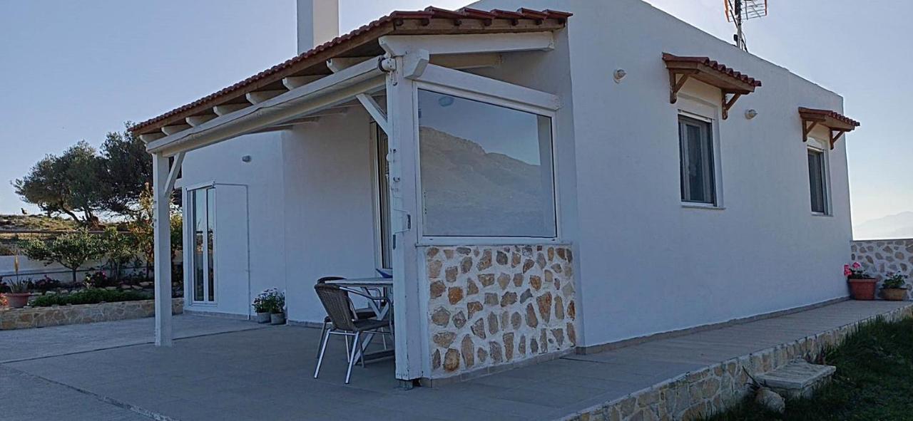 Ferienwohnung Emmanuela House With Garden & Sea View - Triopetra Exterior foto